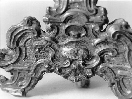 reliquiario - ambito lunigianese (sec. XVIII)