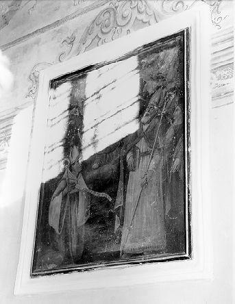 Madonna con Bambino in gloria (dipinto) - ambito italiano (secc. XVIII/ XIX)