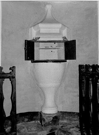 fonte battesimale - ambito lunigianese (secc. XVIII/ XIX)