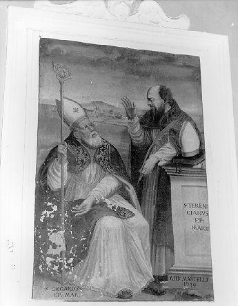 SAN CECCARDO E SAN TERENZO (dipinto, opera isolata) - ambito italiano (sec. XVIII)