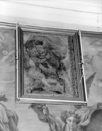 MADONNA DELLA NEVE, Madonna con Bambino (dipinto, opera isolata) - ambito italiano (sec. XVII)