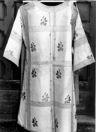 tunicella, serie - manifattura italiana (sec. XVIII)