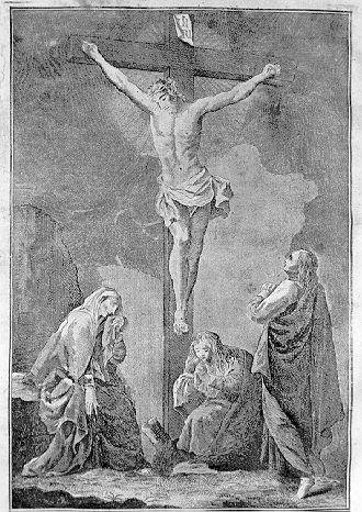 coperta di libro liturgico - bottega italiana (sec. XVIII)