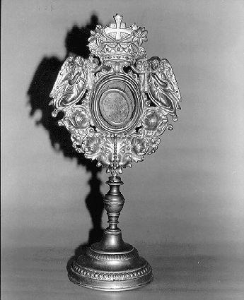 reliquiario - bottega italiana (secc. XVIII/ XIX)