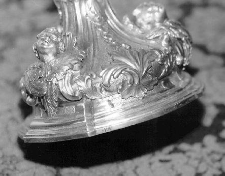 ostensorio - bottega ligure (sec. XVIII)