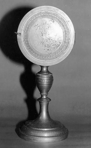 ostensorio - bottega italiana (sec. XIX)