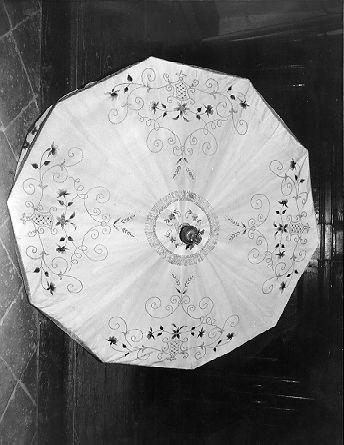 ombrellino processionale - manifattura italiana (inizio sec. XX)