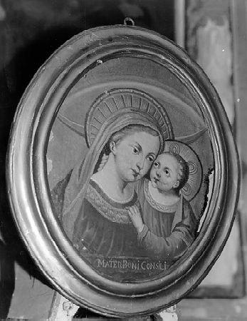 Madonna del Buon Consiglio, Madonna con Bambino (dipinto) - ambito toscano (secc. XVIII/ XIX)