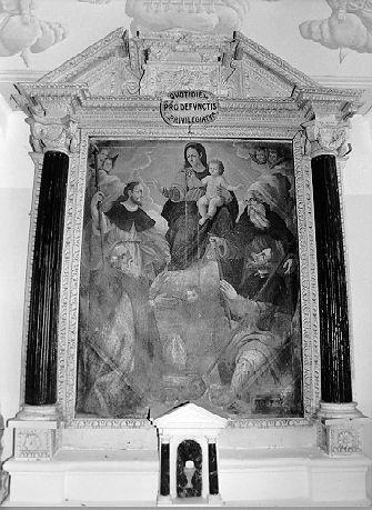 altare maggiore - ambito lunigianese (sec. XVII)