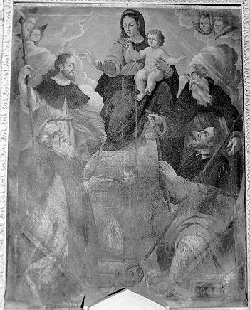 pala d'altare - ambito lunigianese (sec. XVII)