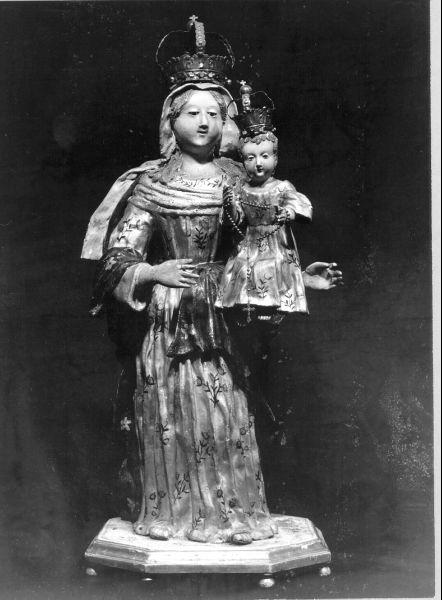 Madonna con Bambino (statua) - bottega italiana (sec. XVIII)