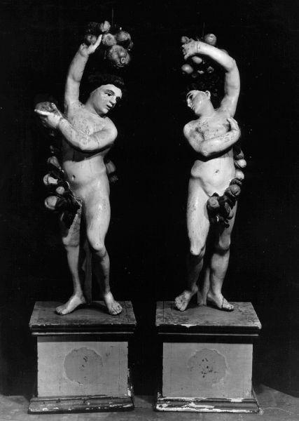 statua, serie - bottega italiana (sec. XIX)