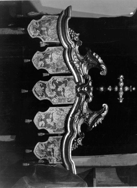 fastigio - bottega italiana (inizio sec. XIX)