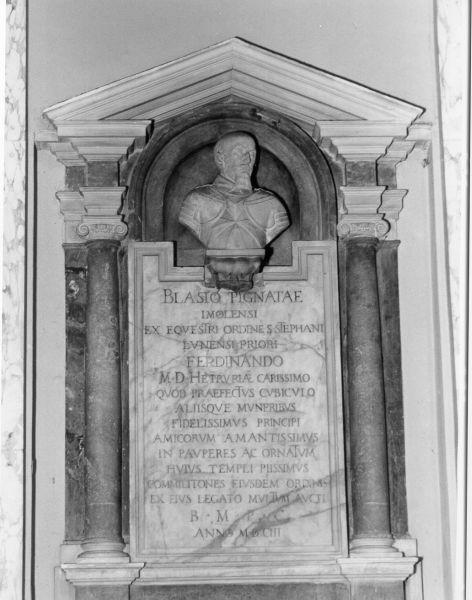 MONUMENTO PIGNATTA (monumento funebre) - bottega italiana (sec. XVII)