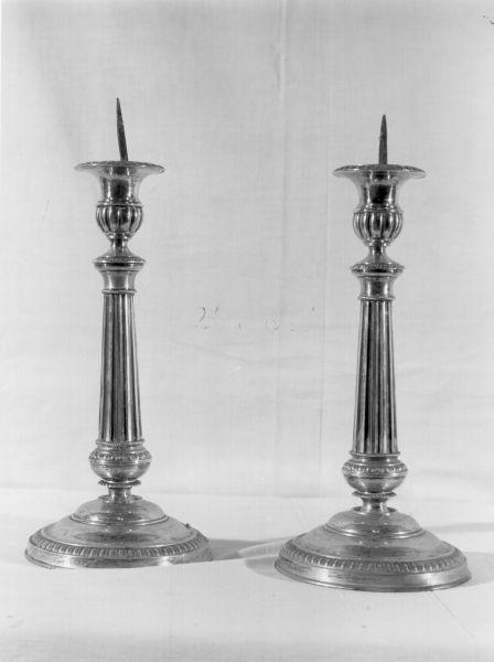 candeliere, serie - bottega toscana (sec. XX)