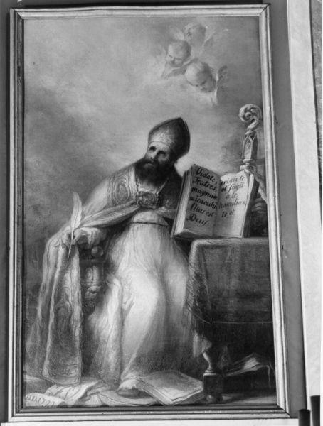 Sant'Agostino (dipinto) di Terreni Giuseppe Maria (fine sec. XVIII)