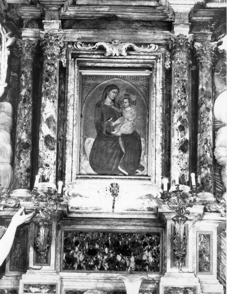 Madonna di Montenero, MADONNA CON BAMBINO (pala d'altare) di Iacopo di Michele detto Gera da Pisa (seconda metà sec. XIV)