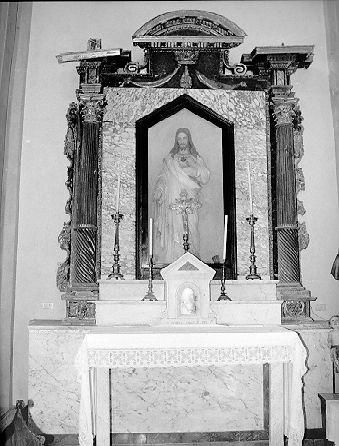 altare - ambito lunigianese (sec. XVII)