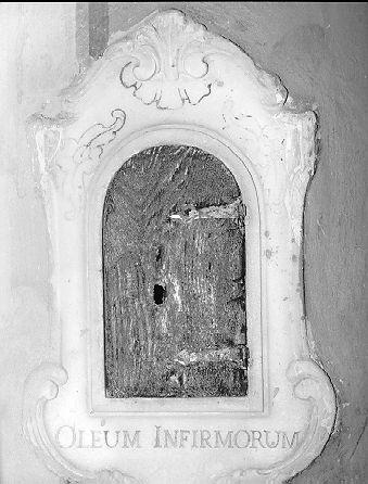 tabernacolo murale - ambito lunigianese (sec. XVIII)