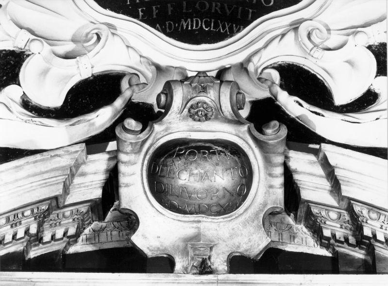 stipite di porta - bottega livornese (seconda metà sec. XVII)