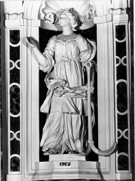 SPERANZA (statua) di Galletti Filippo Maria (ultimo quarto sec. XVII)