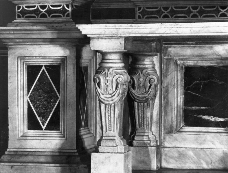 altare - a mensa - bottega livornese (sec. XVII)