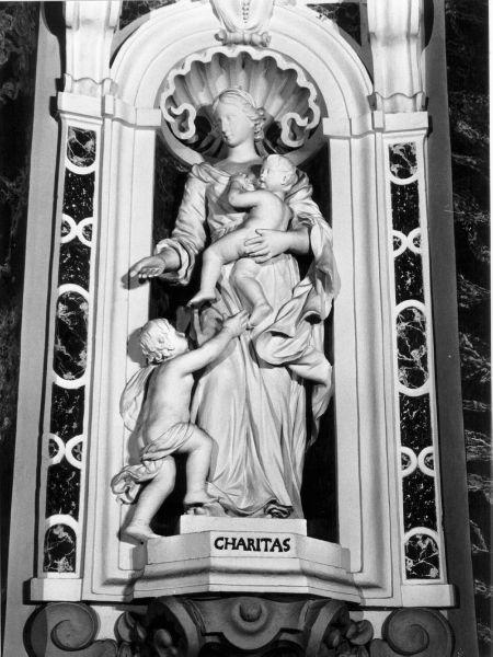 Carità (statua) di Galletti Filippo Maria (ultimo quarto sec. XVII)