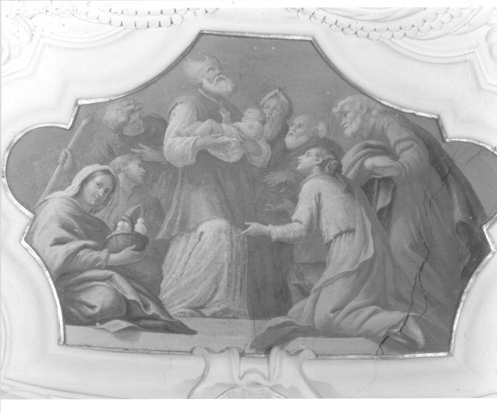 PRESENTAZIONE DI MARIA VERGINE AL TEMPIO (dipinto, ciclo) - ambito toscano (fine sec. XVII)