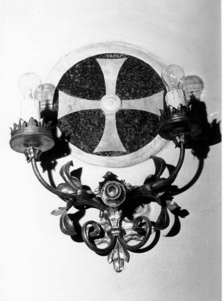 candeliere da parete, serie - bottega toscana (sec. XX)