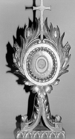 reliquiario - ambito lunigianese (secc. XVIII/ XIX)