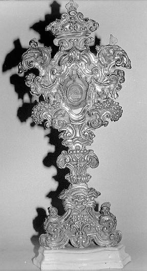 reliquiario - ambito lunigianese (secc. XVIII/ XIX)