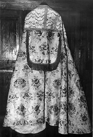 piviale - ambito lunigianese (secc. XIX/ XX)