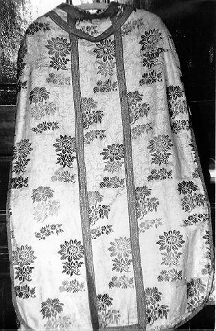 paramento liturgico - in terzo - ambito lunigianese (sec. XIX)
