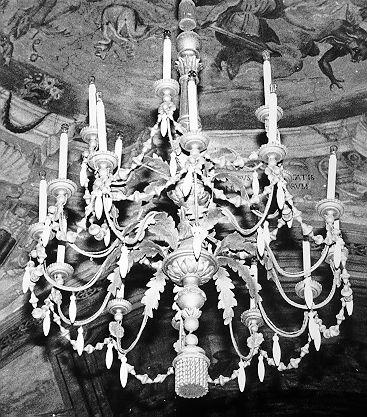 lampadario, serie - ambito lunigianese (sec. XVIII)