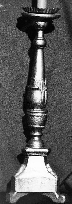 candeliere - ambito lunigianese (secc. XIX/ XX)