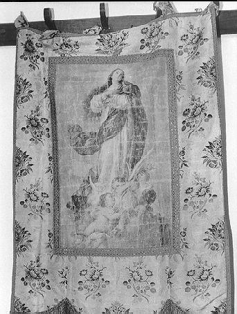 Madonna Assunta (stendardo) - ambito lunigianese (sec. XIX)