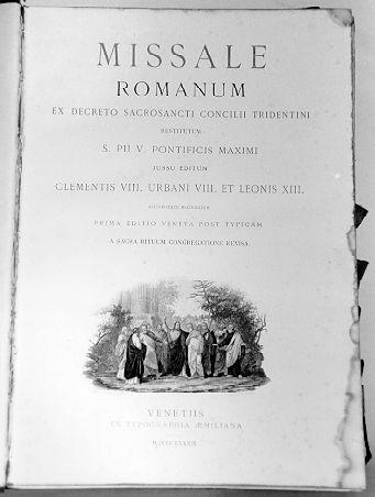 coperta di libro liturgico - ambito italiano (sec. XIX)