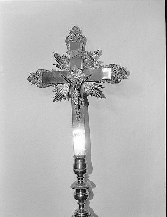 croce d'altare - ambito lunigianese (secc. XVIII/ XIX)