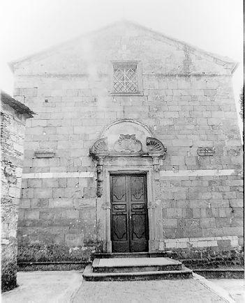 portale maggiore - ambito lunigianese (sec. XVIII)