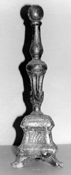 base per croce d'altare - ambito lunigianese (secc. XVIII/ XIX)