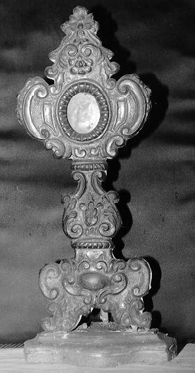 reliquiario, serie - ambito lunigianese (sec. XVIII)