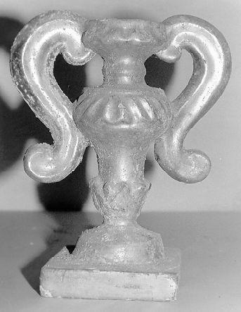 vaso d'altare per composizione floreale, serie - ambito lunigianese (secc. XVIII/ XIX)