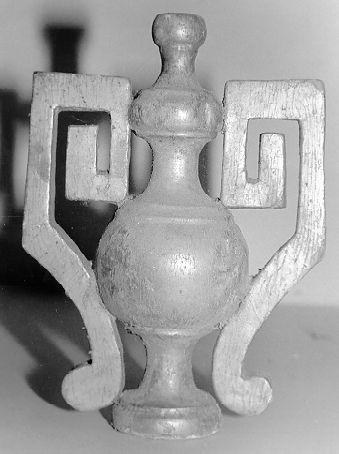 vaso d'altare per composizione floreale, serie - ambito lunigianese (secc. XVIII/ XIX)