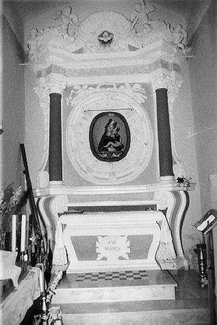 altare maggiore - ambito lunigianese (secc. XIX/ XX)