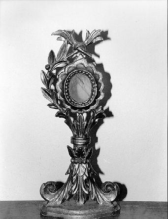 reliquiario - ambito lunigianese (sec. XVIII)
