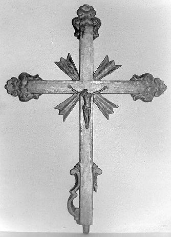 croce processionale - ambito lunigianese (sec. XIX)