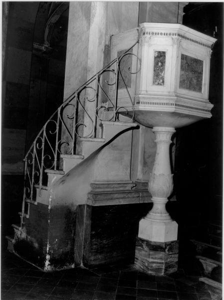 pulpito - ambito lucchese (fine/inizio secc. XVIII/ XIX)