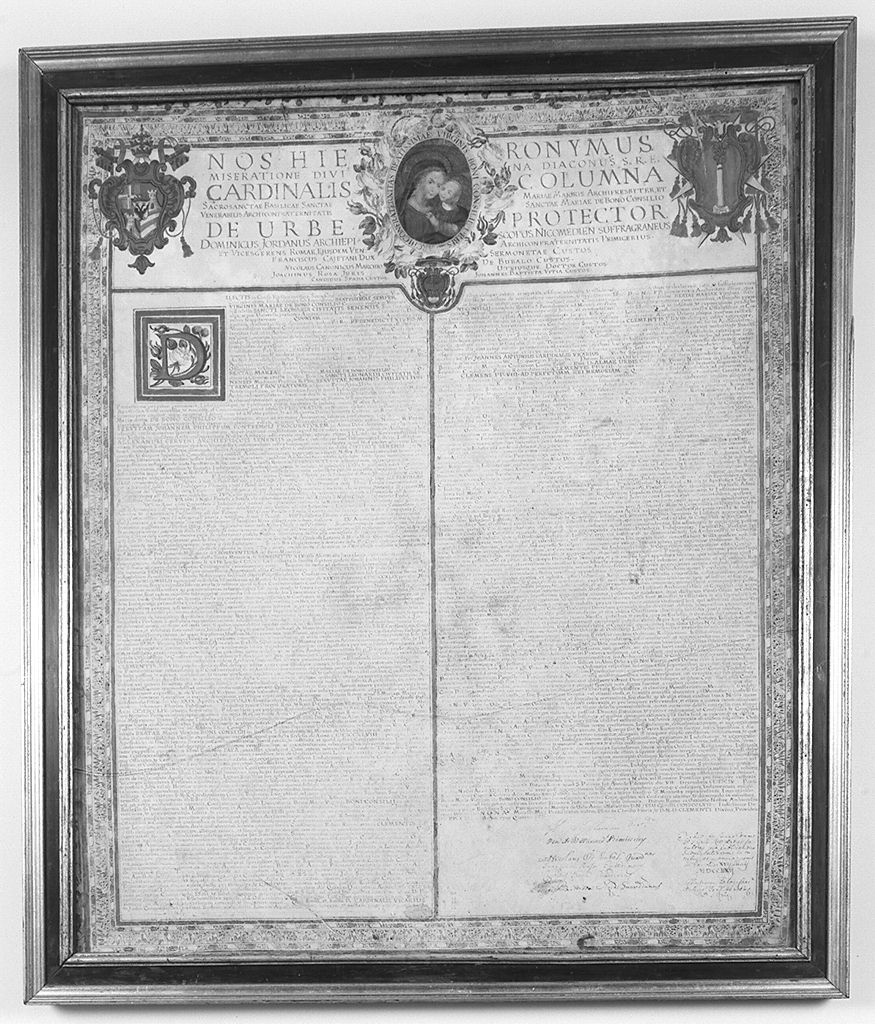 stemmi (disegno) - ambito italiano (sec. XVIII)