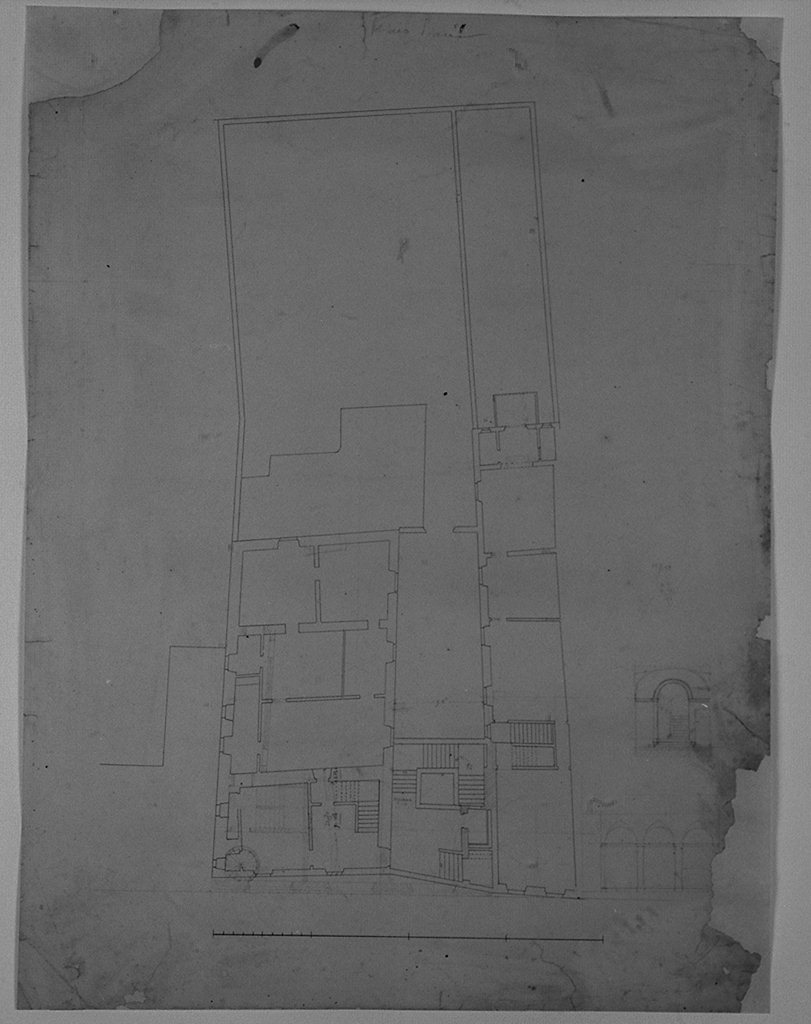 disegno di Treves Marco (attribuito) (terzo quarto sec. XIX)