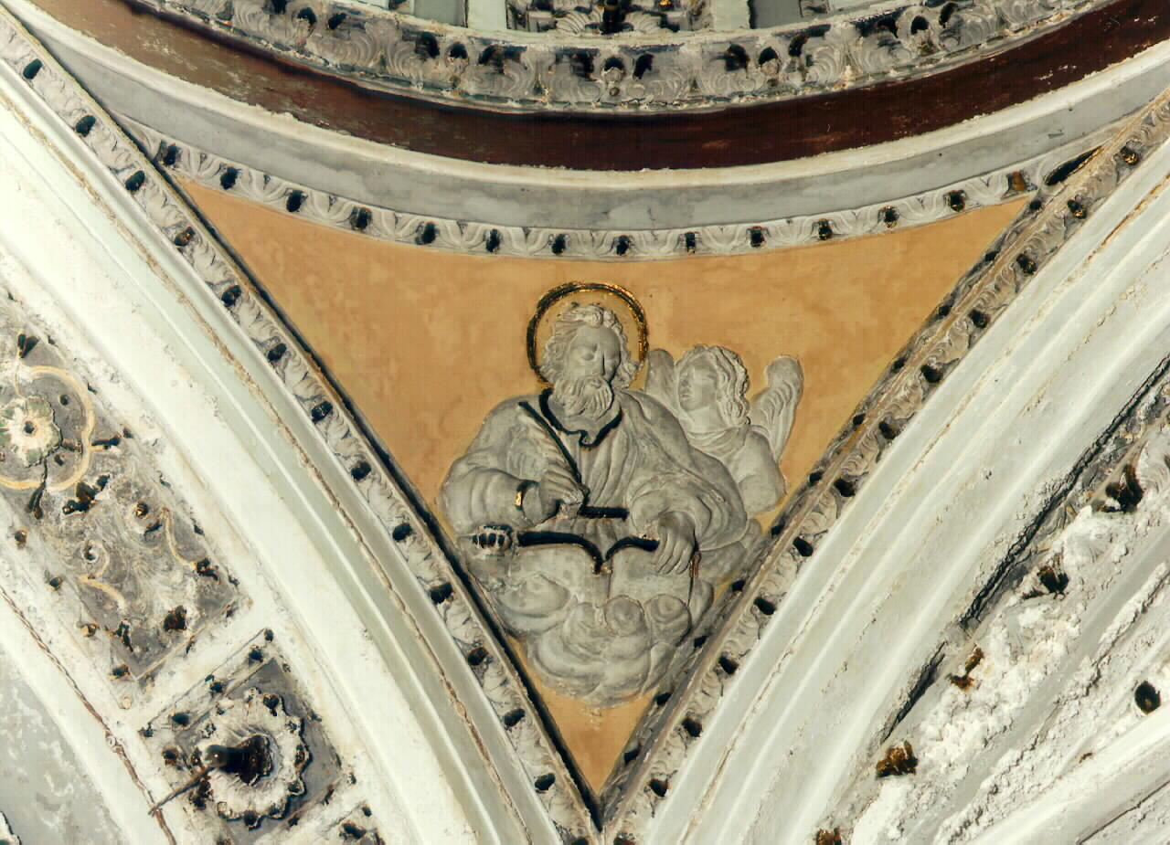 San Matteo evangelista (rilievo) - ambito siciliano (ultimo quarto sec. XIX)